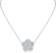 CZ by Kenneth Jay Lane CZ Clover Pendant Necklace