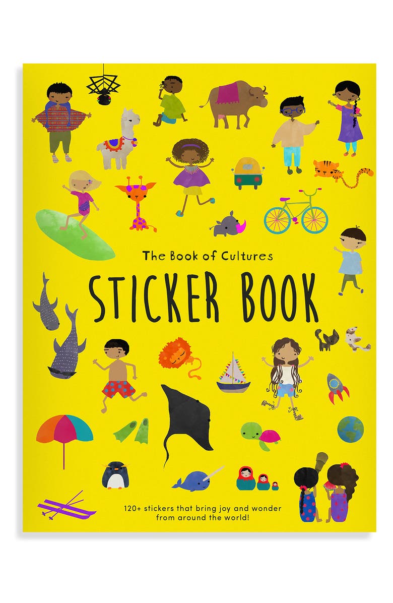 Worldwide Buddies 'The Book of Cultures' Sticker Book, Main, color, 