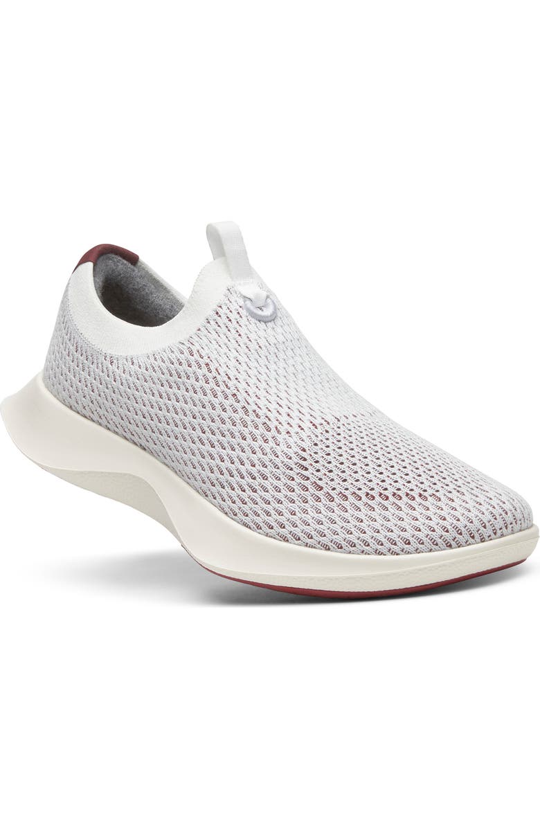 Allbirds Tree Dasher Relay Sneaker, Main, color, Blizzard/ Thunder Red