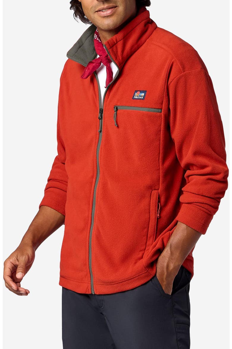 Upward Fleece Jacket, Alternate, color, SUMAC