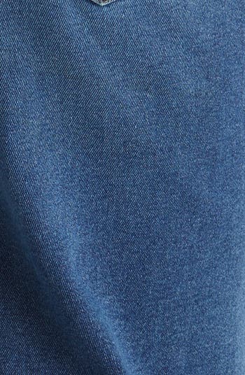 Good Waist High Waist Crop Palazzo Jeans
