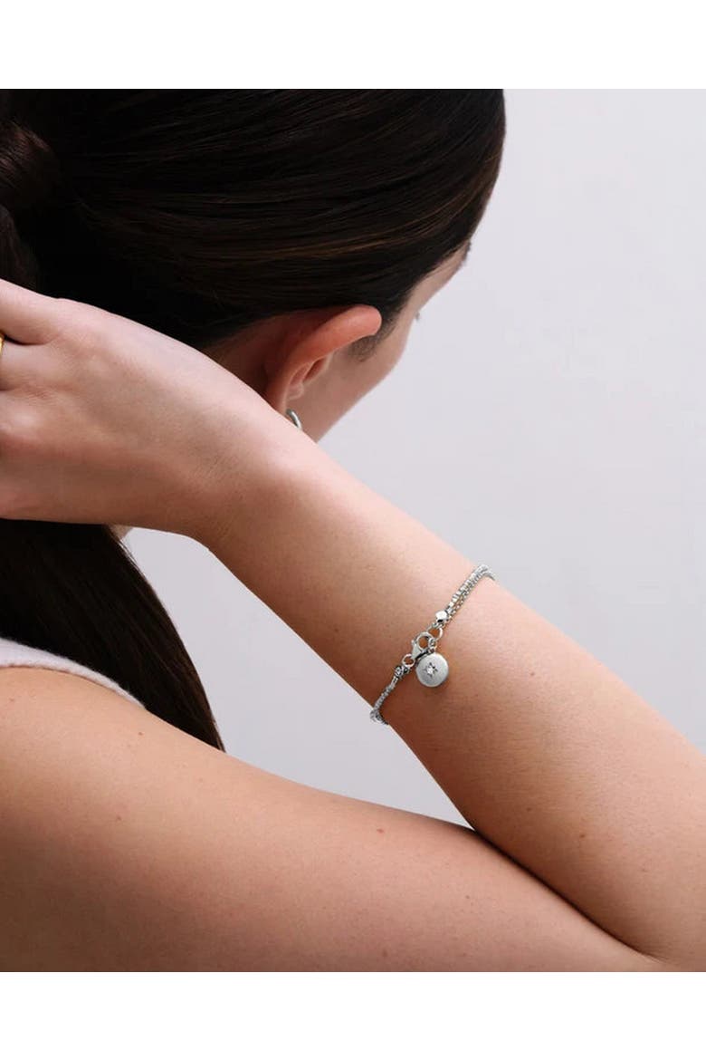 Silver Biography Locket Bracelet, Alternate, color, Silver