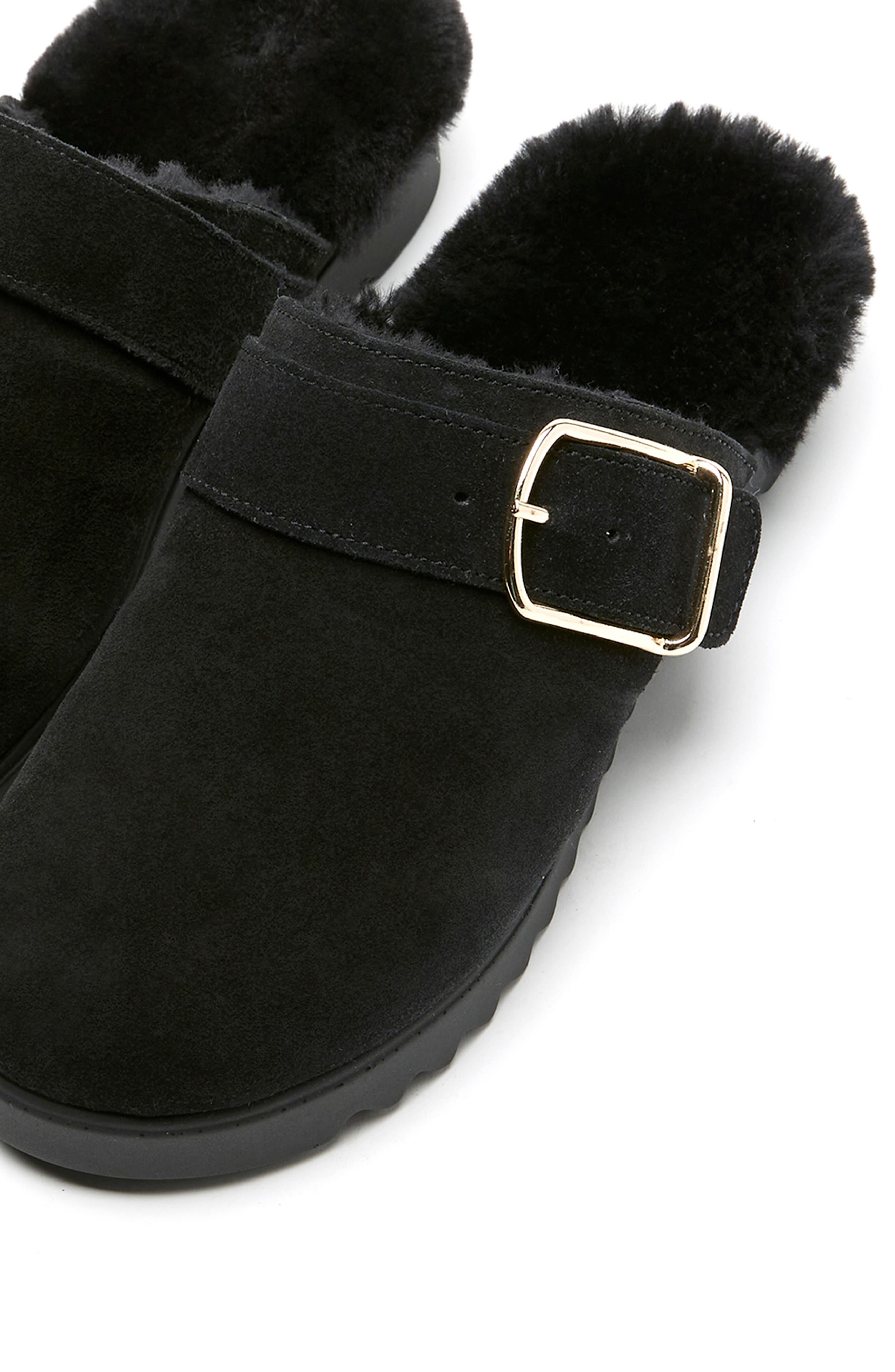La Canadienne Ellen Genuine Shearling Mule, Alternate, color, 