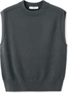 MANGO Seam Detail Sweater Vest