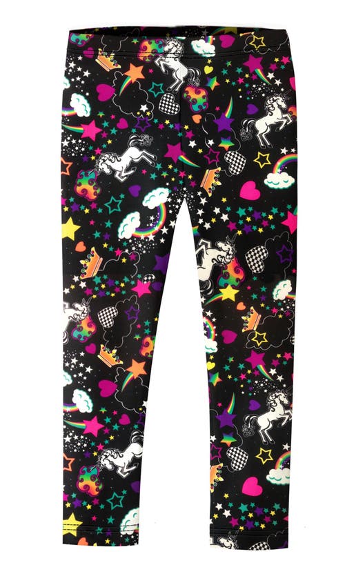City Threads Kids' Girls Novelty Stretch Leggings In Multi