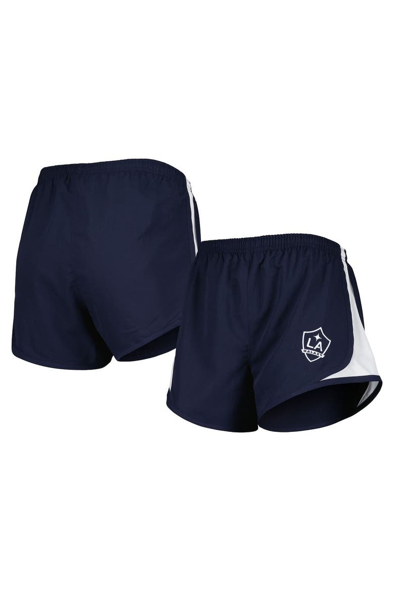Women's Navy LA Galaxy Basic Sport Mesh Shorts, Main, color, Navy