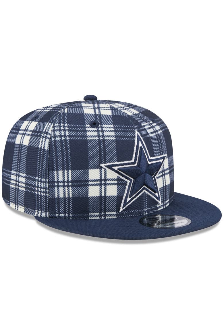 Men's New Era Navy Dallas Cowboys 2024 Sideline Statement 9FIFTY Snapback Hat, Alternate, color, Navy