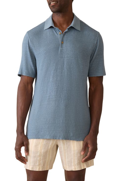 Faherty Linen Polo