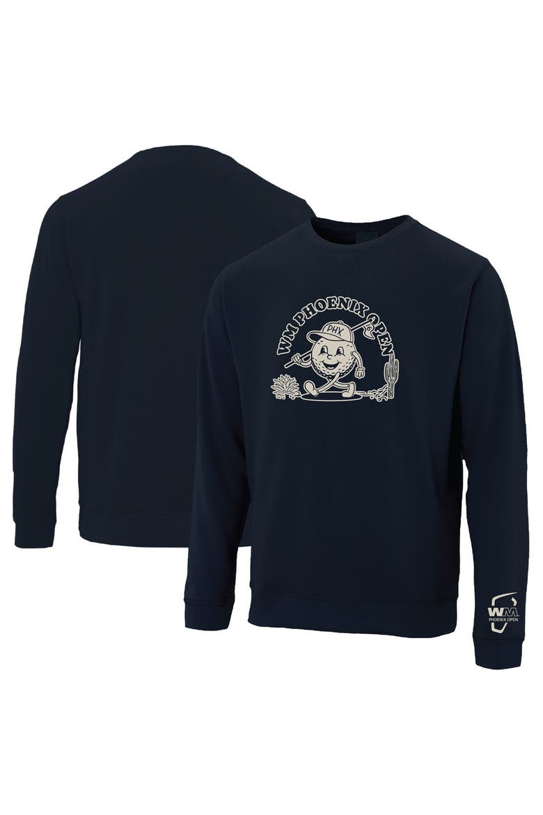 Men's Ahead  Blue 2024 WM Phoenix Open Sandlake Pullover Sweatshirt, Main, color, Blue
