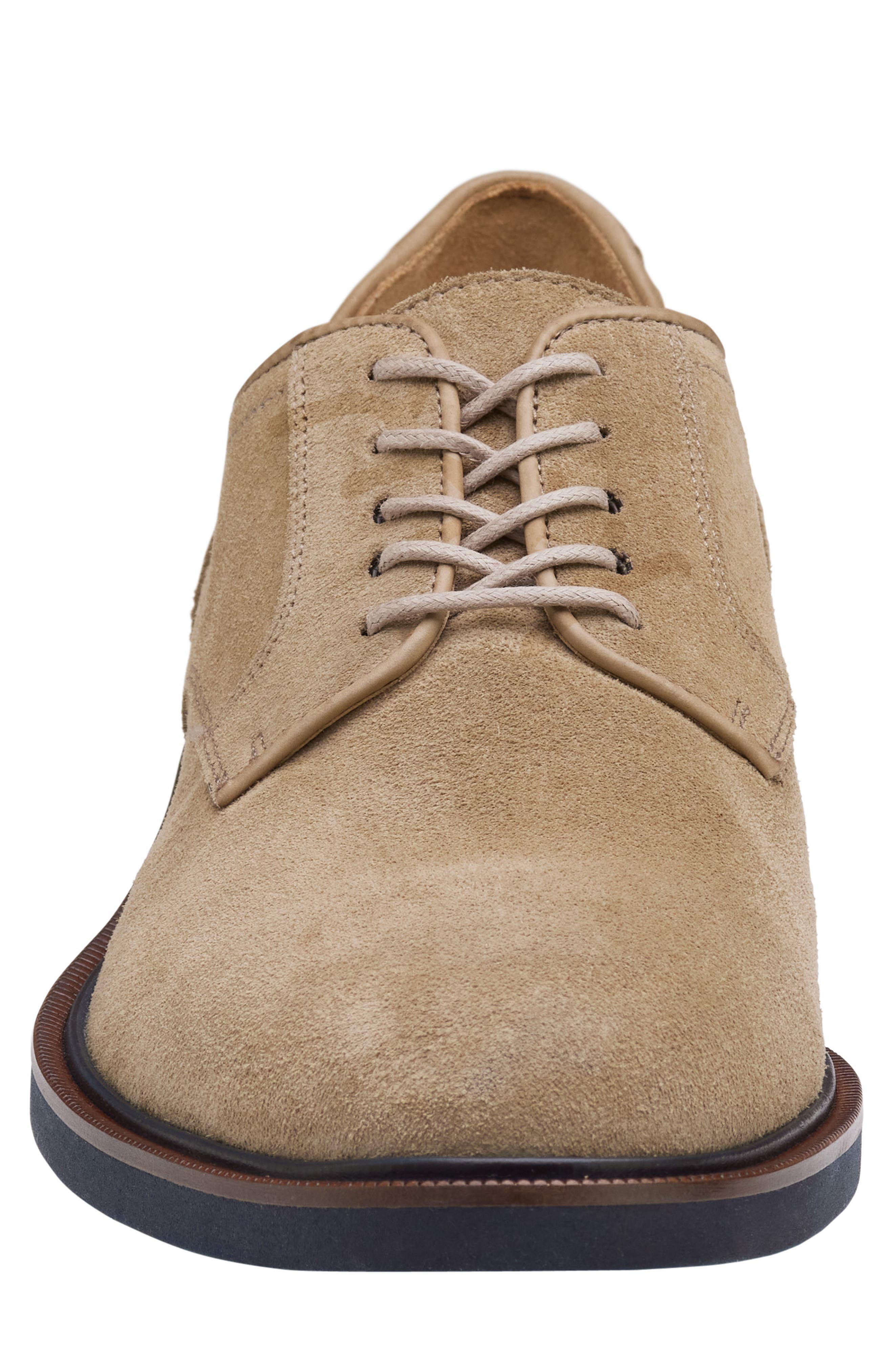 Hartley Plain Toe Derby, Alternate, color, TAUPE ITALIAN SUEDE