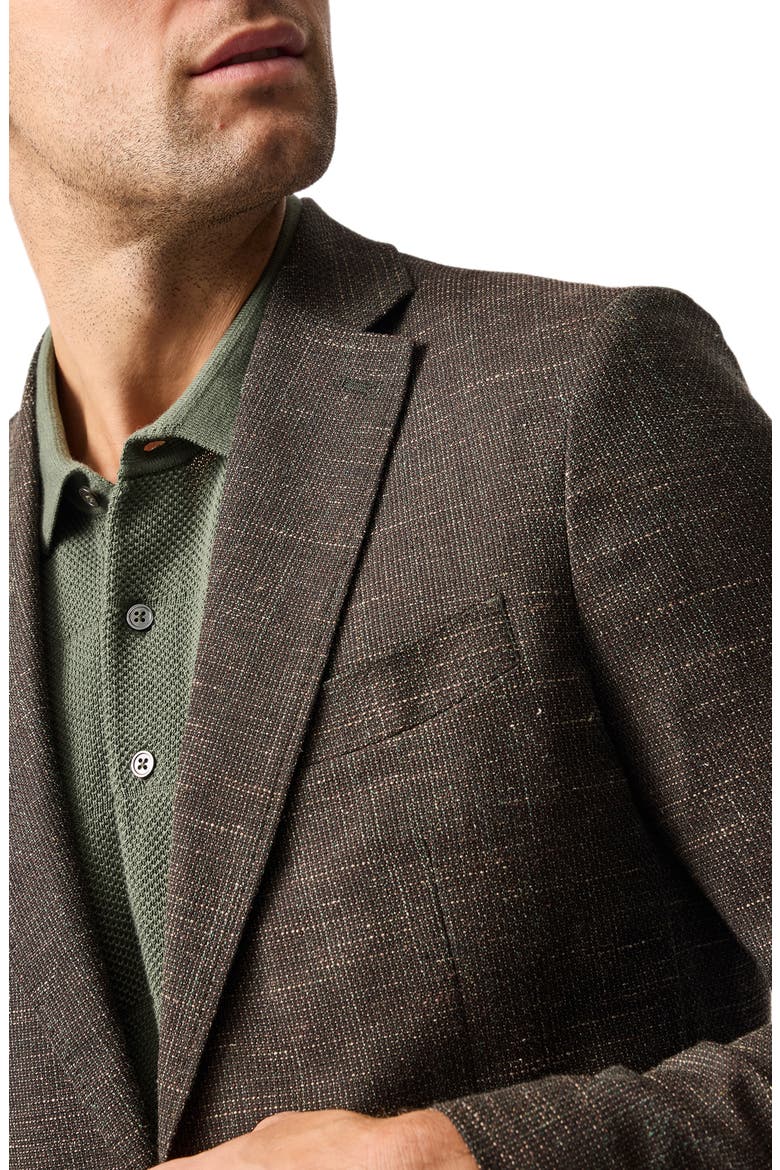 Holland Crescent Wool Blend Sport Coat, Alternate, color, MOSS