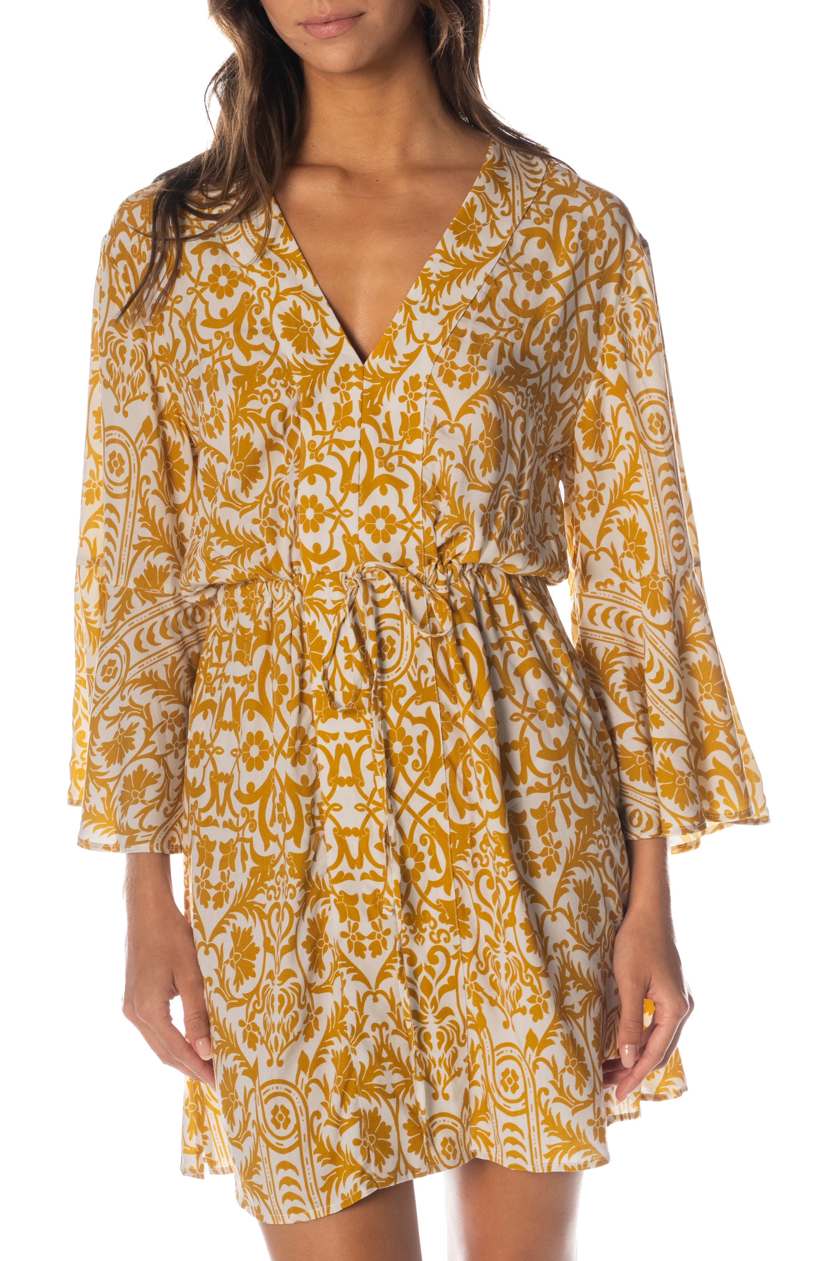 Maaji Amber Bell Sleeve Cover-Up Dress