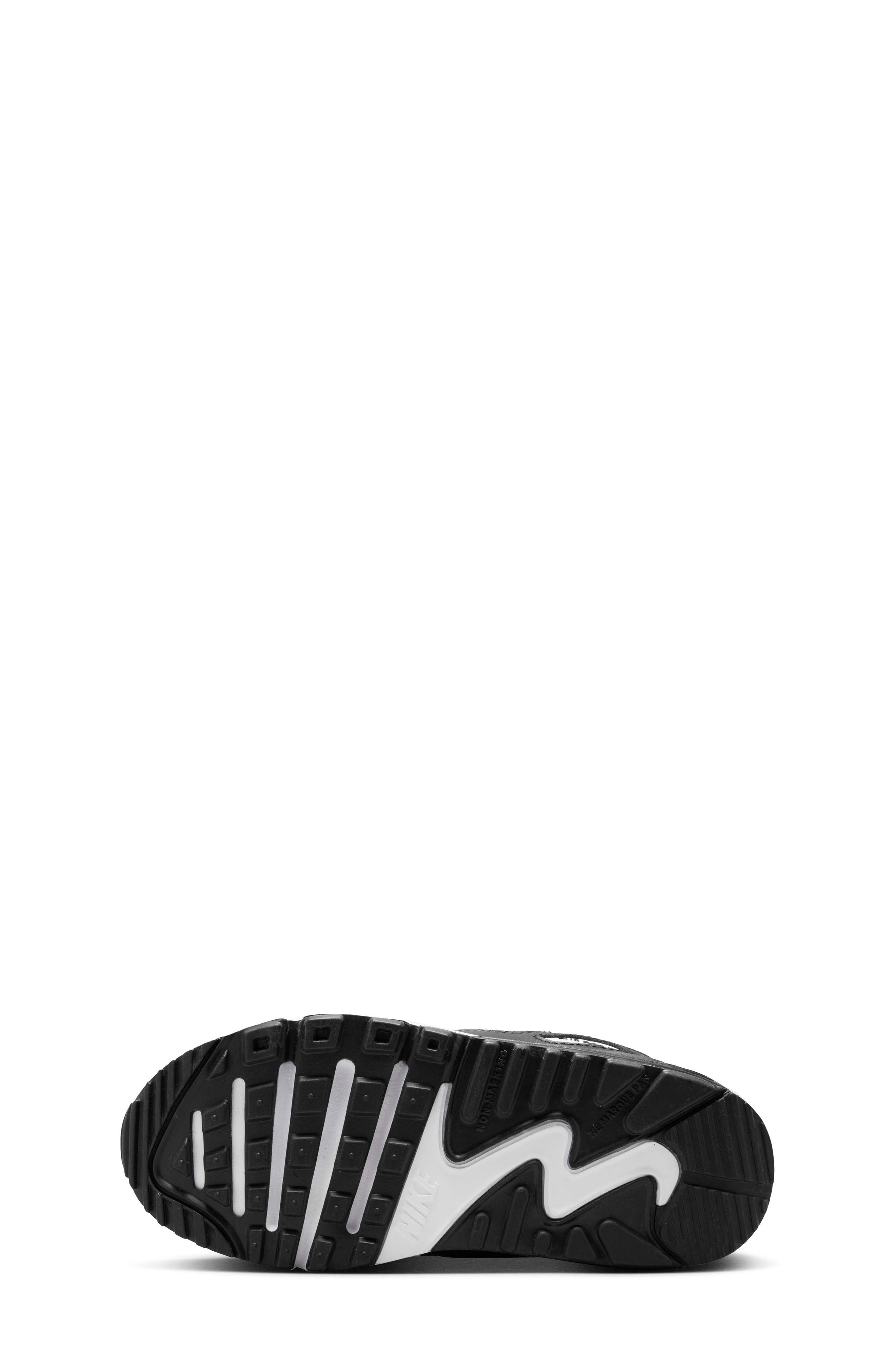 Air Max 90 Easy-On Sneaker, Alternate, color, 002 BLACK/BLACK/WHITE