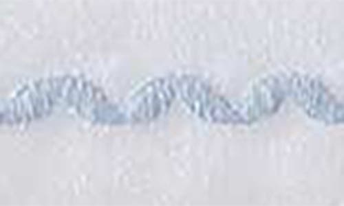 Laura Ashley Scallop Embroidered 4-piece Sheet Set In Pastel Blue