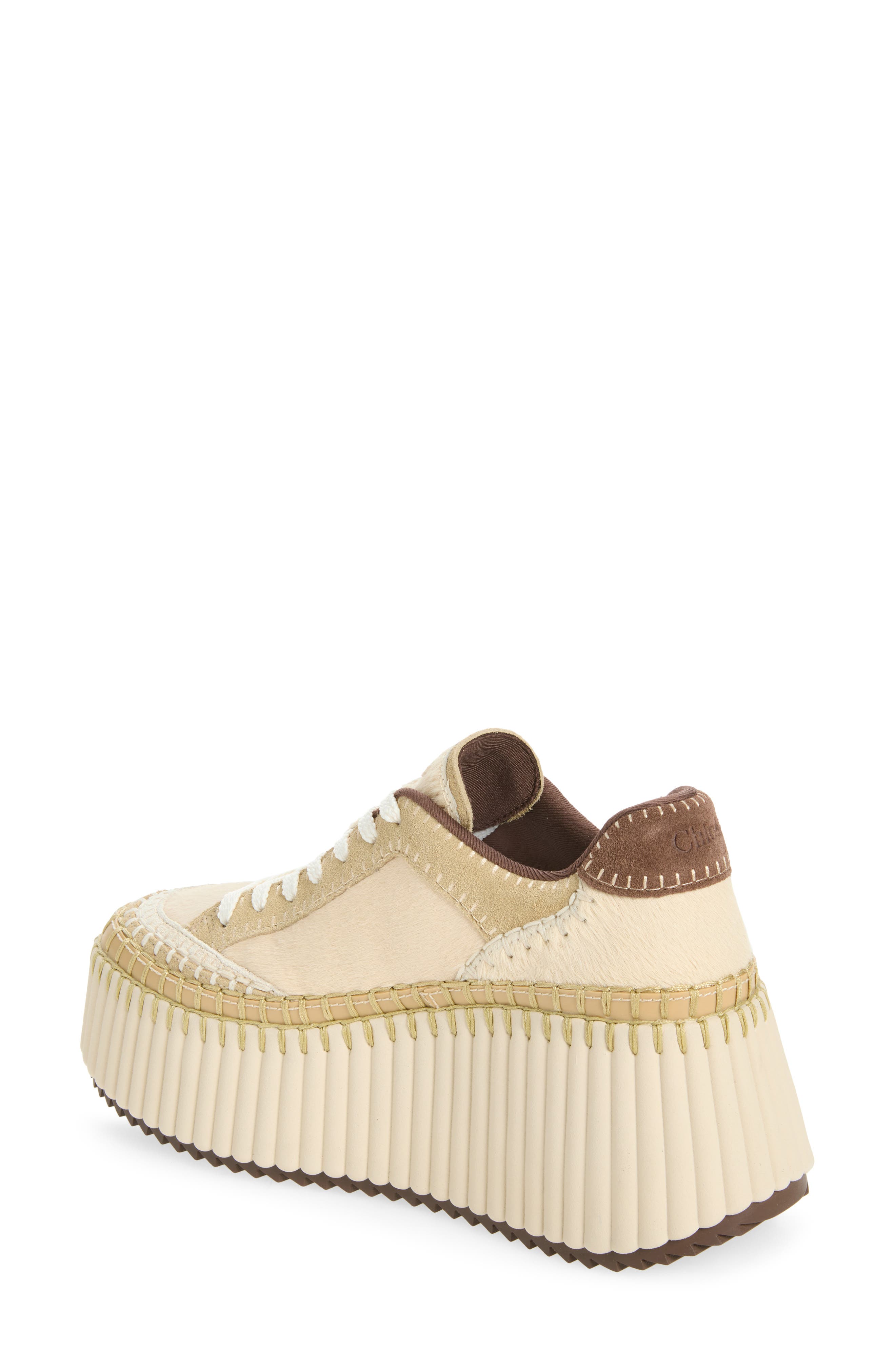 Nama Platform Sneaker, Alternate, color, LOVELY BEIGE