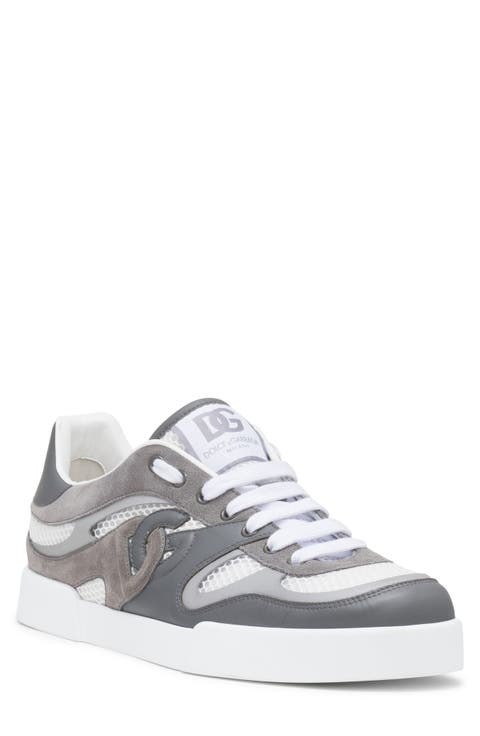 Mesh & Leather Sneaker (Men)