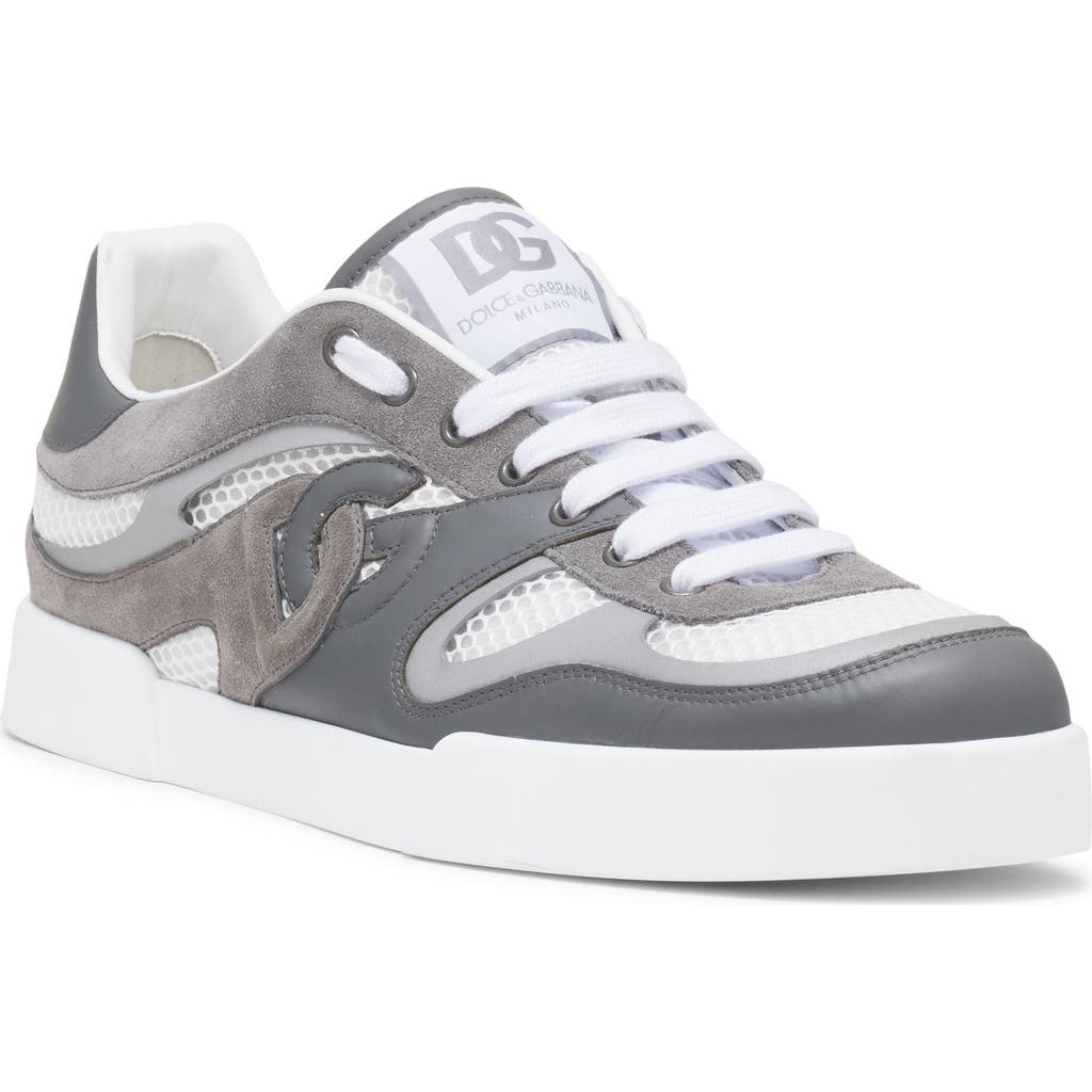 Dolce & Gabbana Dolce&gabbana Mesh & Leather Sneaker