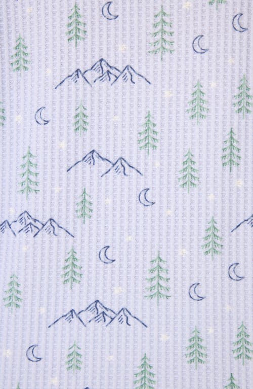 Pj Salvage Brushed Thermal Knit Pajamas In Purple