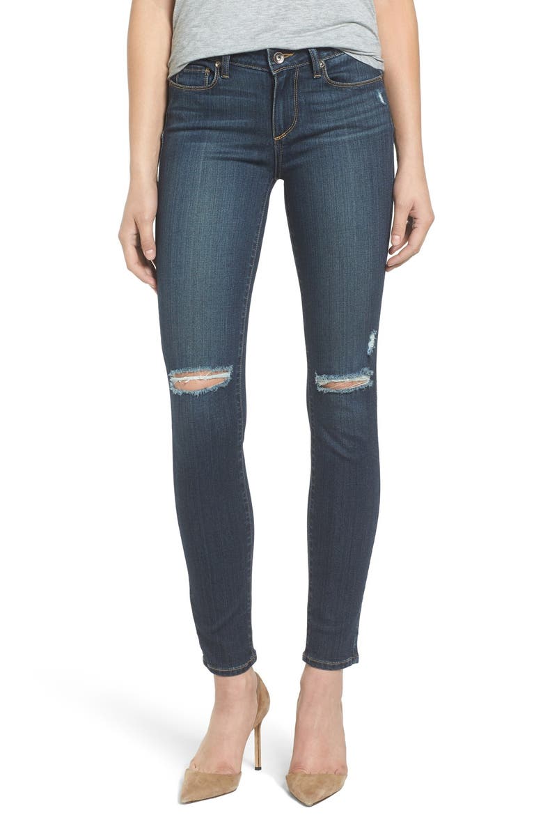 Transcend - Verdugo Ripped Ultra Skinny Jeans, Main, color, AVELINE DESTRUCTED