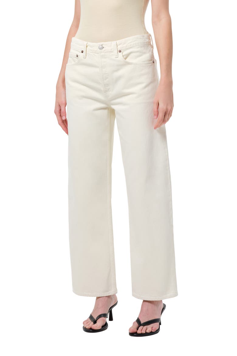 Arc Loose Wide Leg Jeans, Alternate, color, SOLAR LIGHTT YELLOW