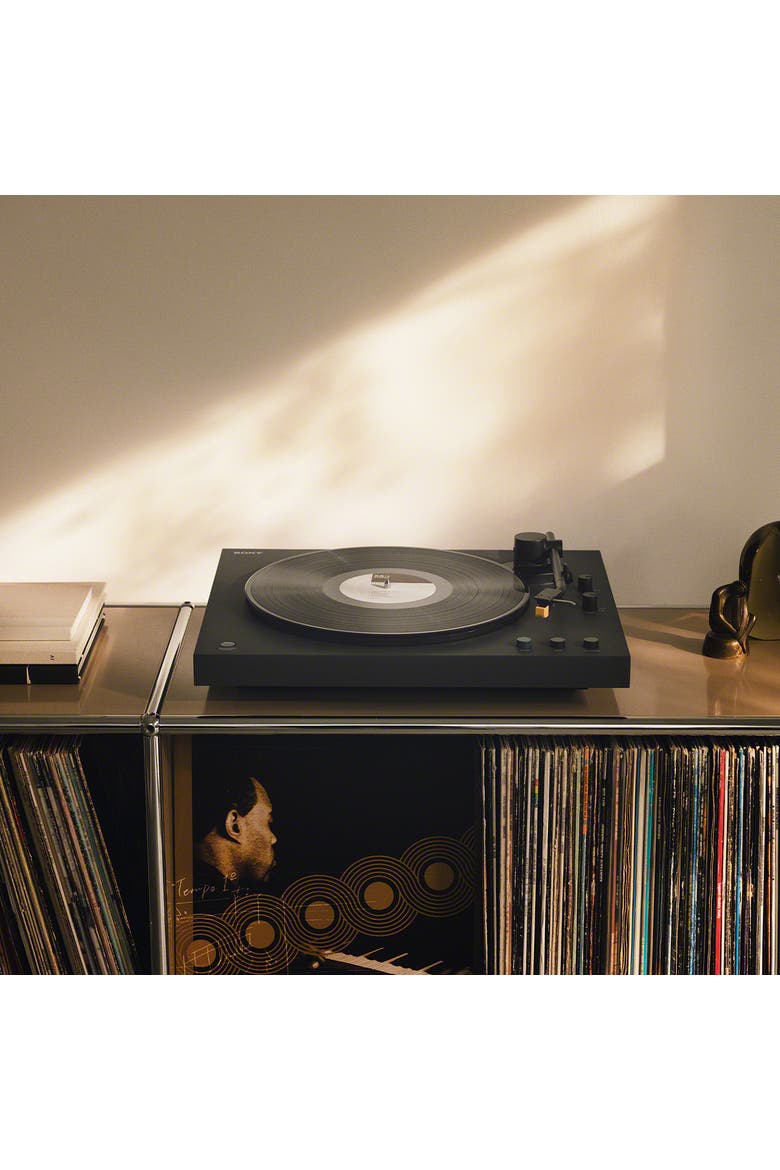 PS-LX5BT Full Auto Turntable with Bluetooth Connectivity, Alternate, color, Black