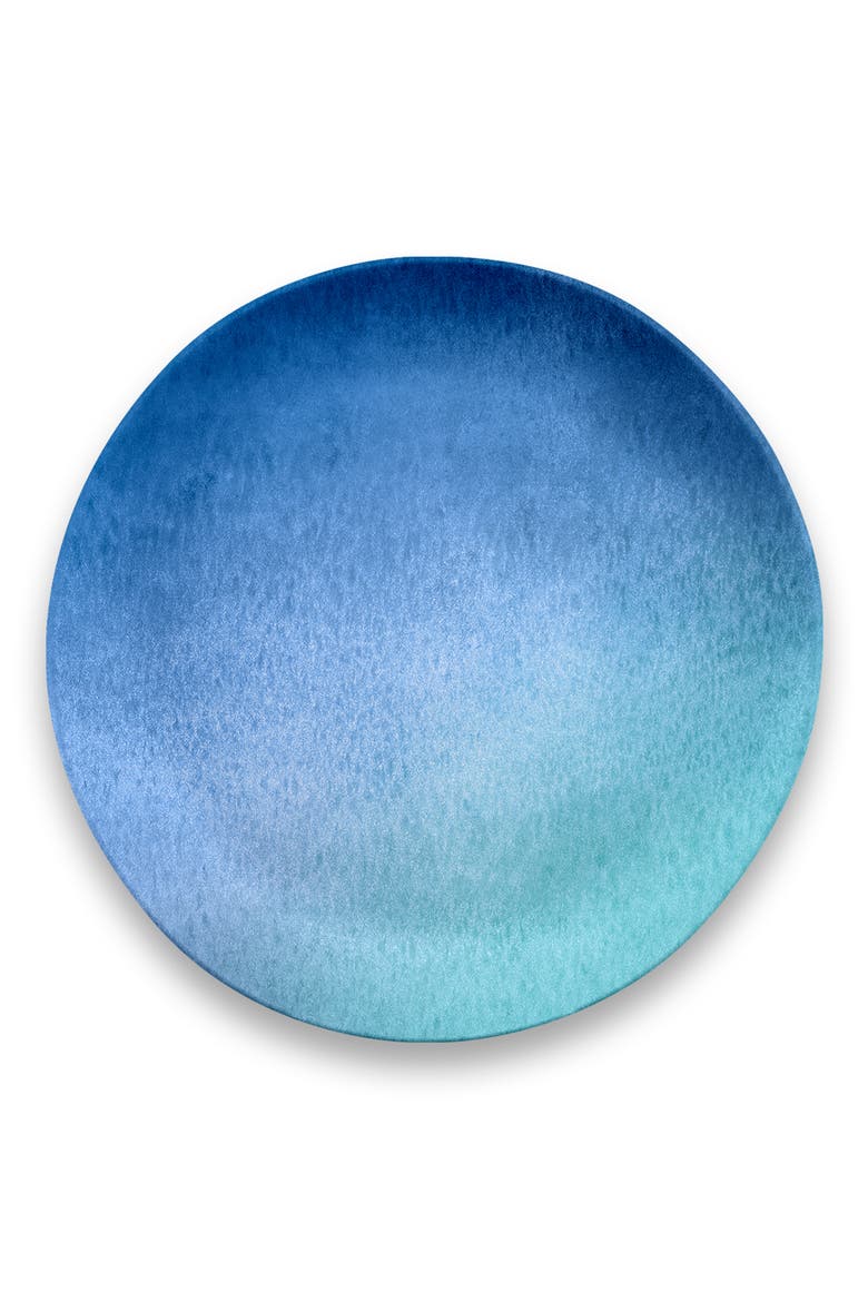 6-Piece Oceanic Ombré Dinner Plate Set, Alternate, color, BLUE