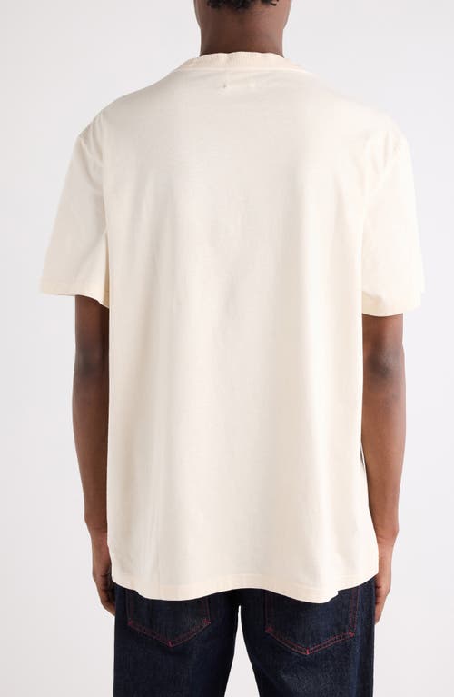Isabel Marant Honore Logo Graphic T-shirt In Neutral