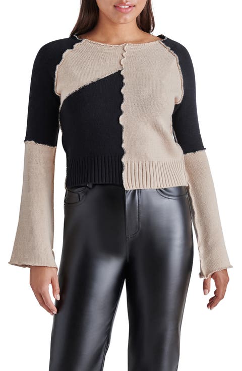 Rylee Colorblock Reverse Seam Sweater
