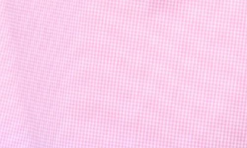 TAILORBYRD TAILORBYRD MICRO GINGHAM STRETCH COTTON BUTTON-UP SHIRT 