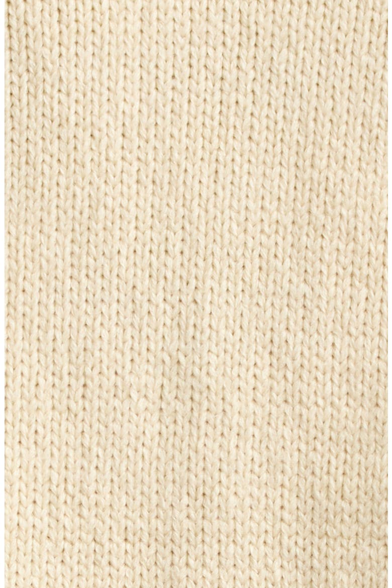 Mixed Media Chain Quilt Cotton Blend Cardigan, Alternate, color, BEIGE
