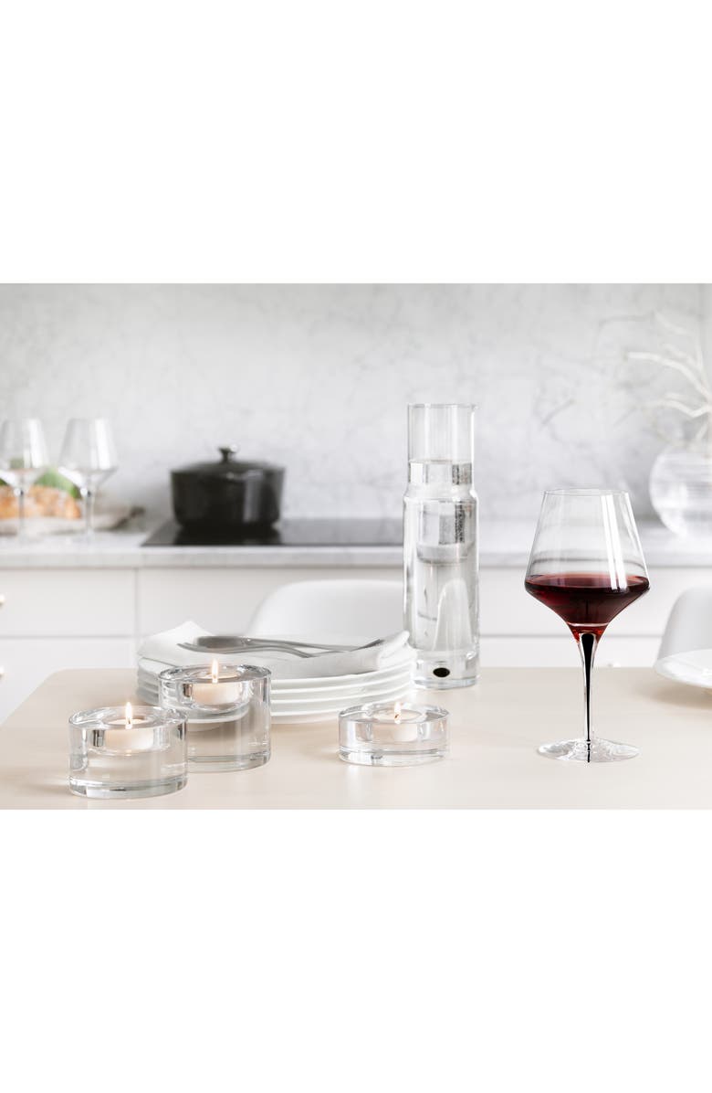 Orrefors Set of 2 Metropol Wine Glasses, Alternate, color, Clear