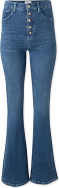 Boyish The Ricky High Rise Flare Stretch Jeans