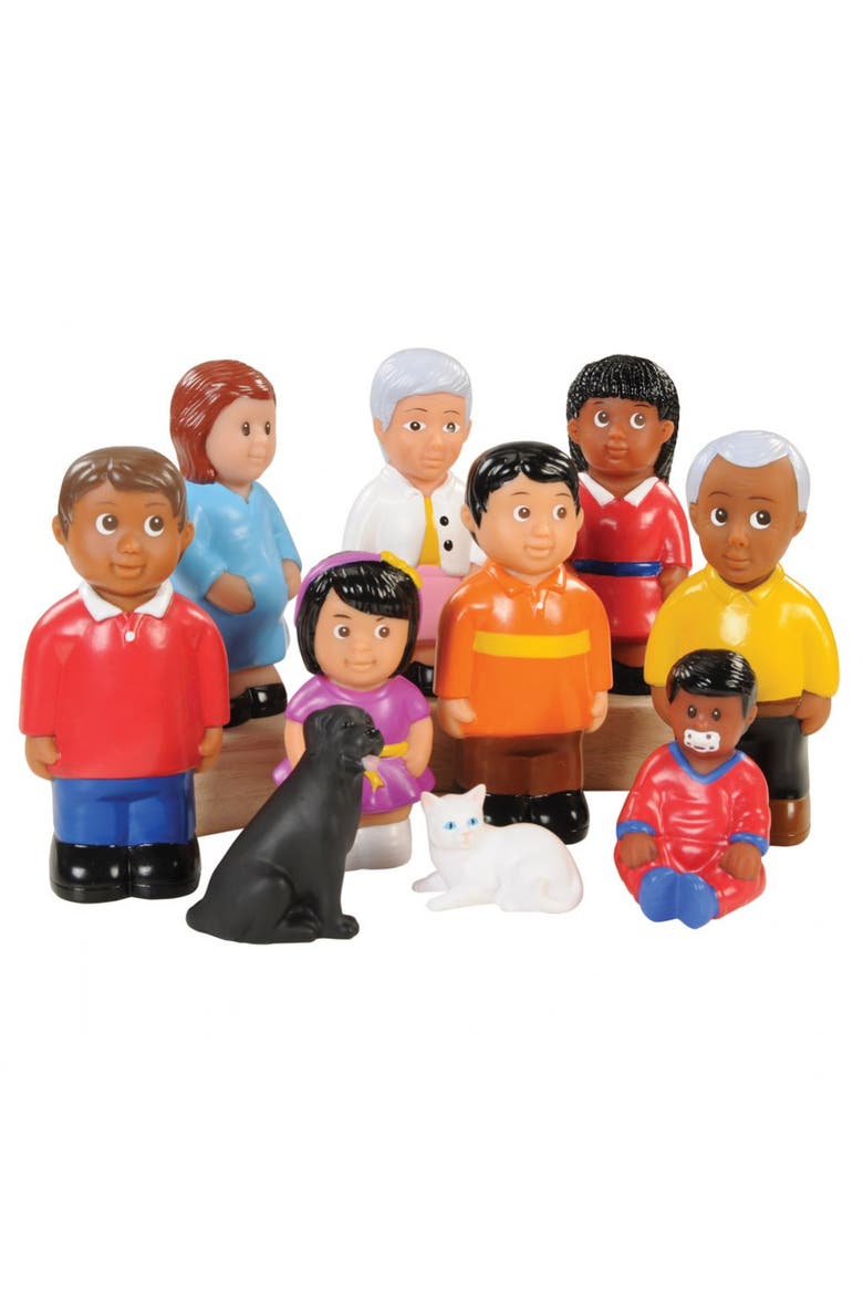 Friends and Family 5" High Pretend Play - Set of 10, Main, color, Multicolored