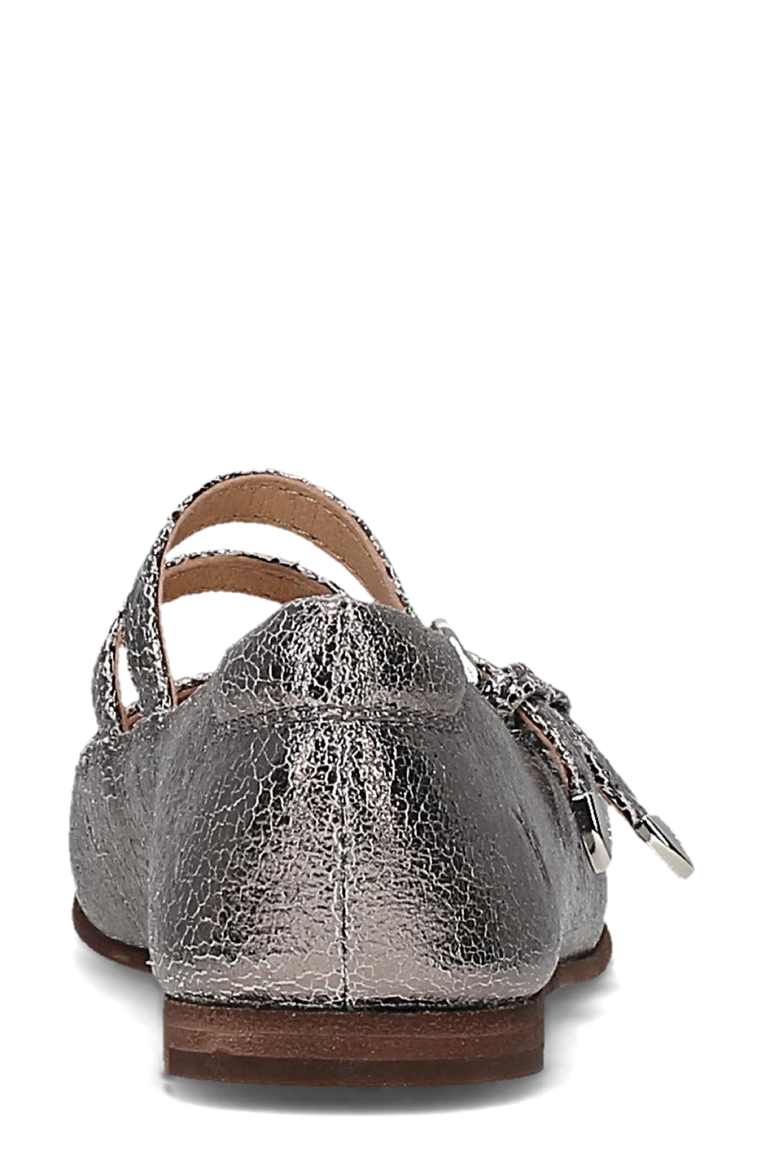 Frye Carson Mary Jane Flat, Alternate, color, Gunmetal