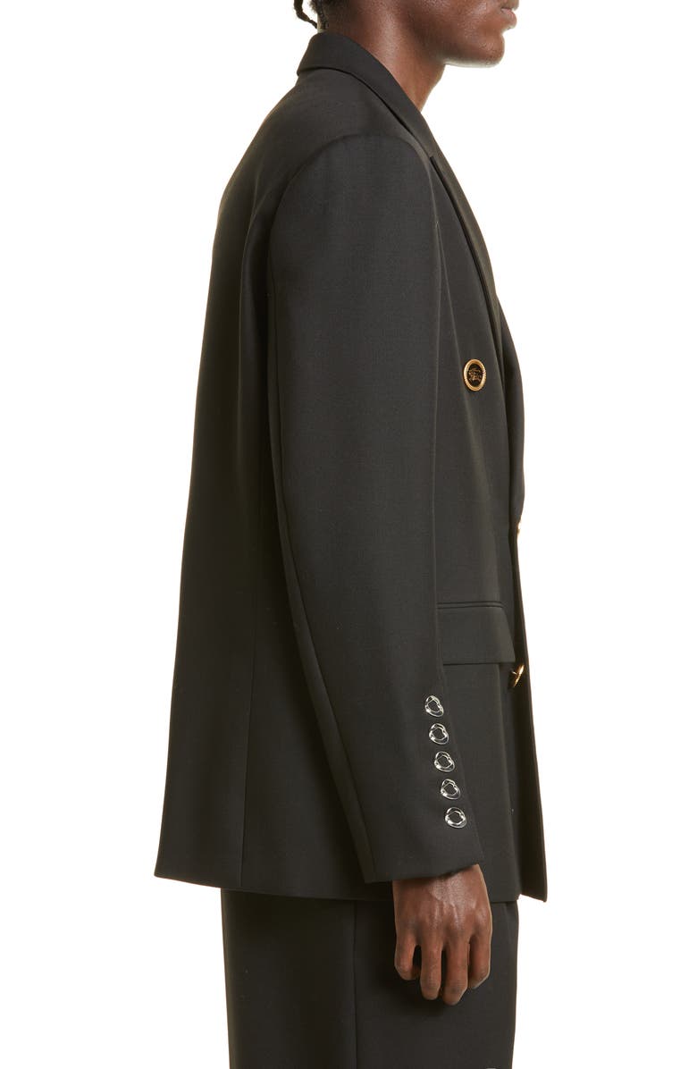 Burberry Gallant Knight Double Breasted Wool Sport Coat, Alternate, color,