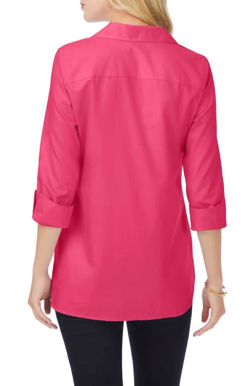 Foxcroft Pandora Non-iron Cotton Shirt In Pink