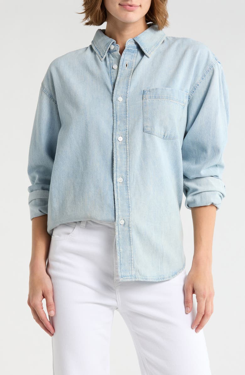 FRAME Soa Denim Shirt, Main, color, Freefall