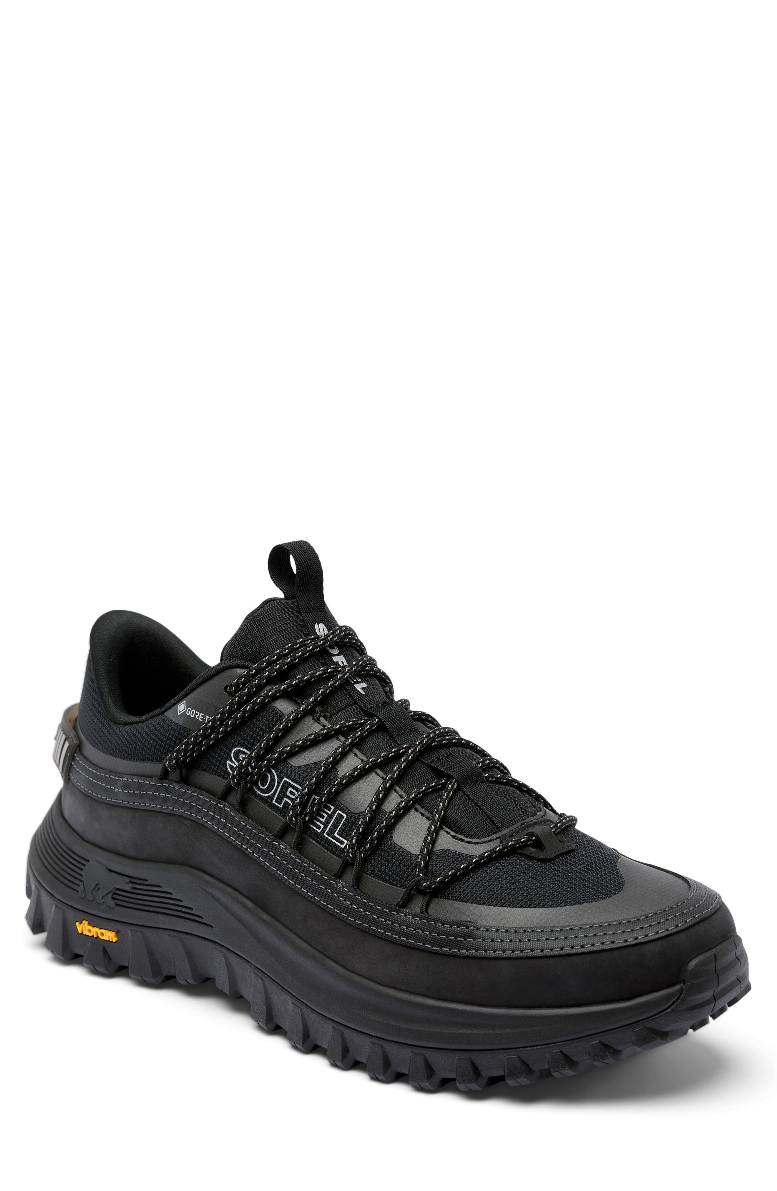 SOREL CALLSIGN HORIZON<sup>™</sup> LOW GTX Gore-Tex<sup>®</sup> Waterproof Sneaker, Main, color, Black/ Jet