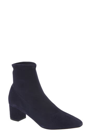 Lk Bennett Grove Stretch Bootie In Blu-navy