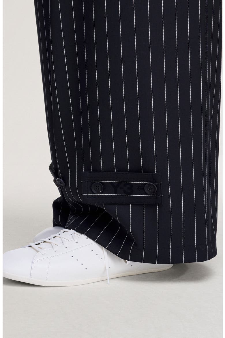 Refined Pinstripe Oversize Wide Leg Drawstring Pants (Men) | Nordstrom