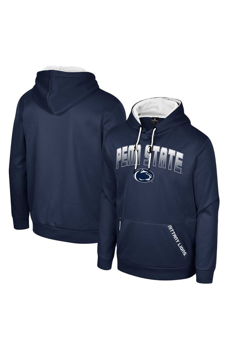 COLOSSEUM Men's Colosseum Navy Penn State Nittany Lions Reese Pullover Hoodie, Main, color, Navy