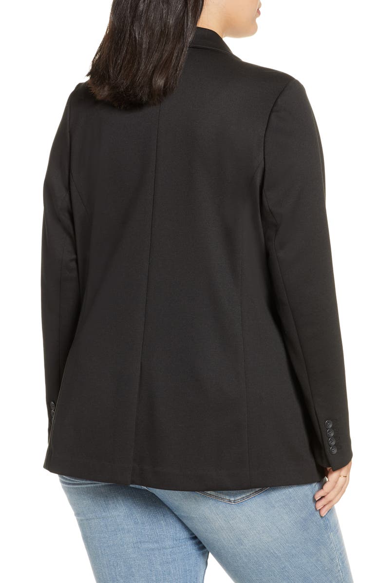 Treasure & Bond Long Knit Blazer, Alternate, color,