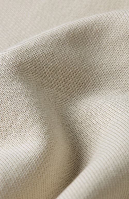 G-star Chenille G-script Loose Organic Cotton Crewneck Sweatshirt In Whitebait