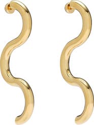 Lady Grey Serpentine Drop Earrings