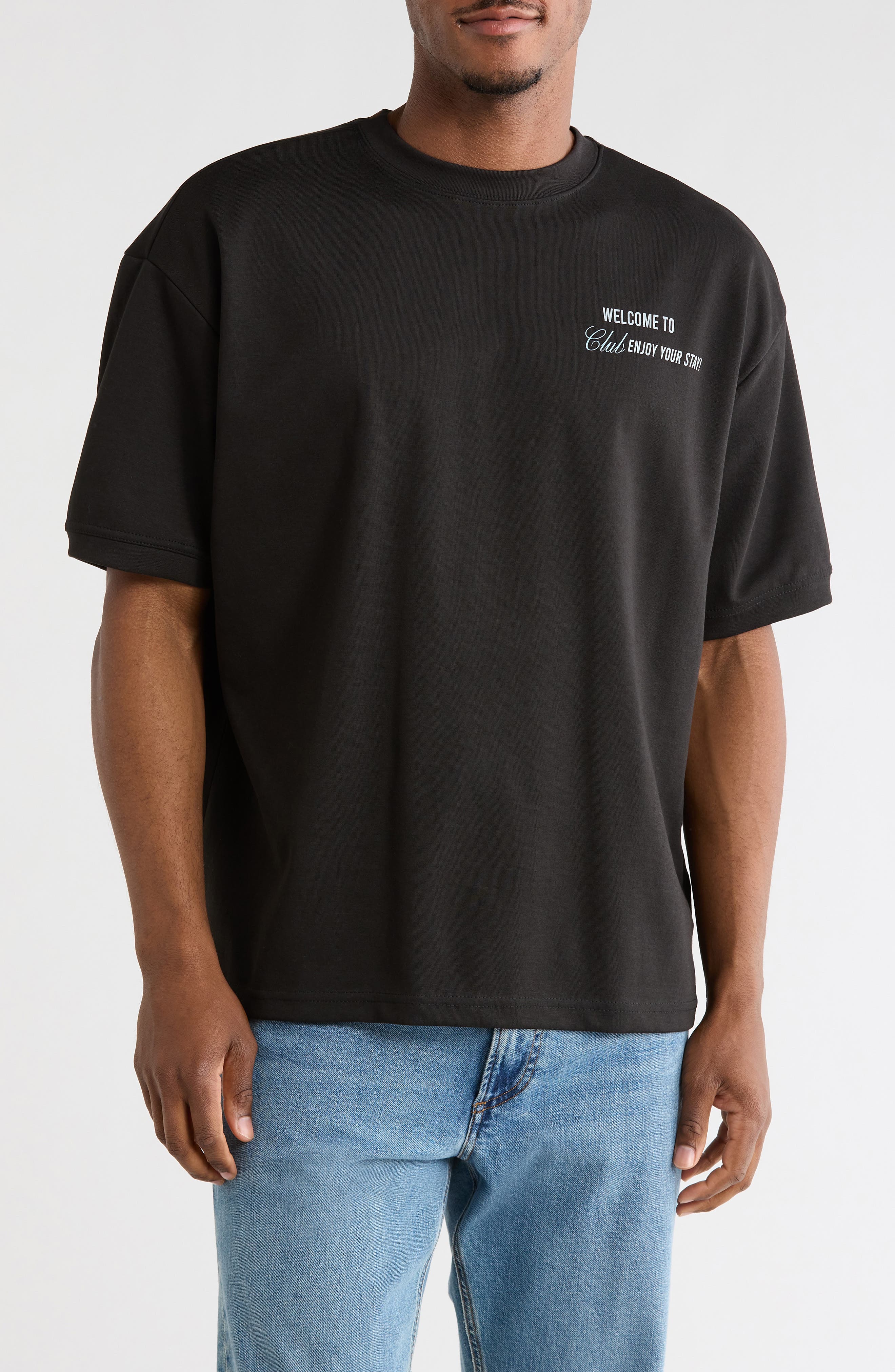 DENIM AND FLOWER Relaxed Fit Monaco Graphic T-Shirt