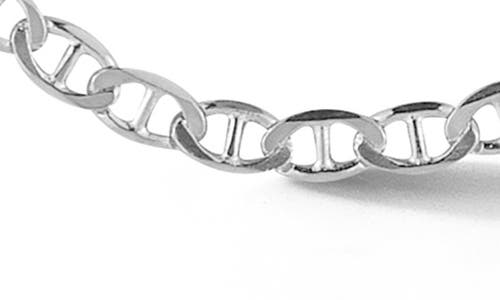 Glaze Jewelry Mariner Chain Necklace In Silver