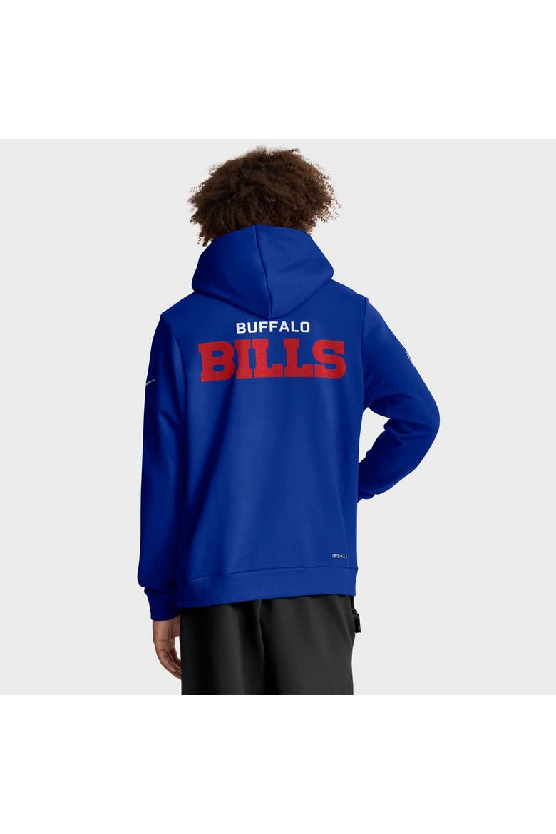 Men's Nike Royal Buffalo Bills Sideline Initial Home Performance Pullover Hoodie, Alternate, color, Royal