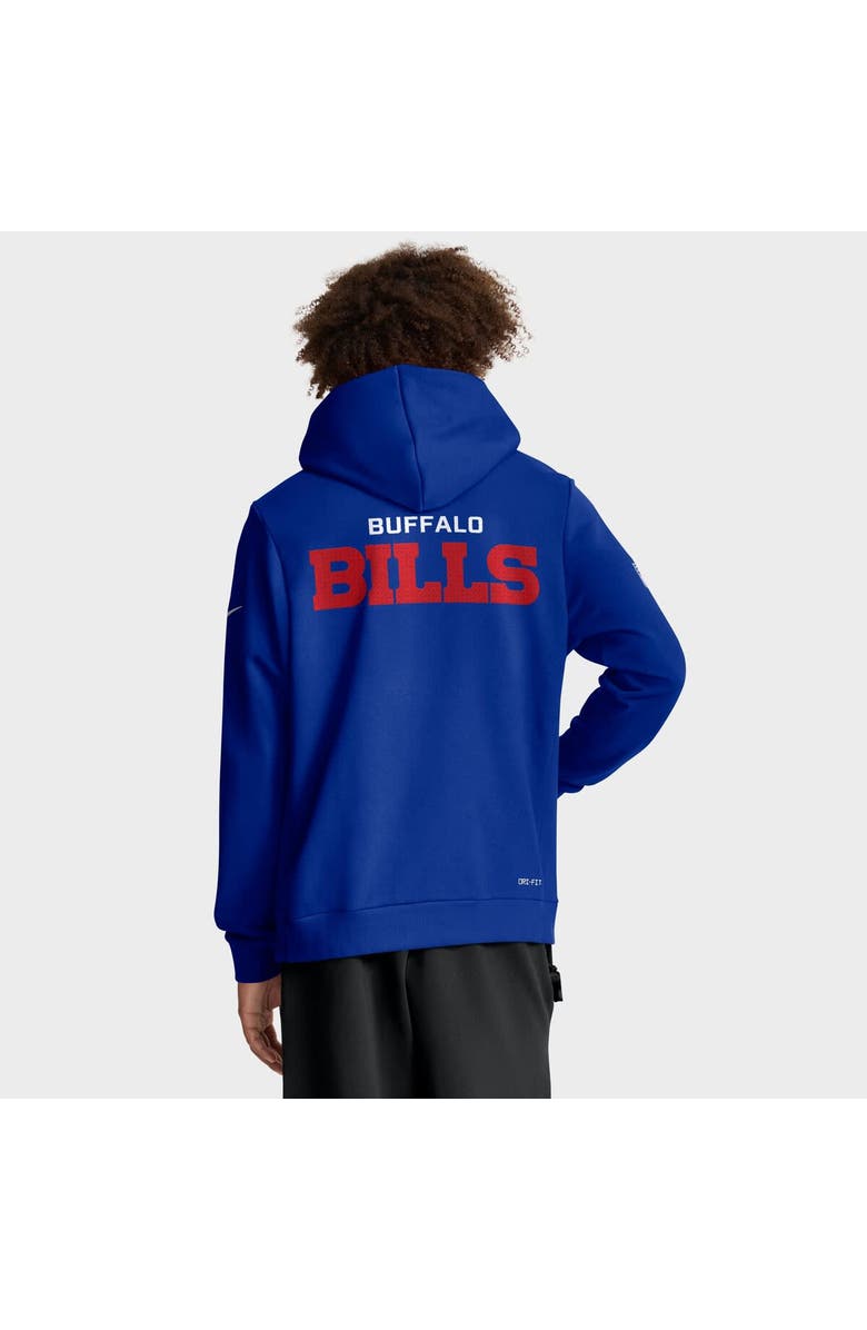 Nike Men's Nike Royal Buffalo Bills Sideline Initial Home Performance Pullover Hoodie, Alternate, color, Royal