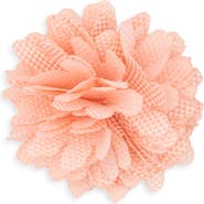 CONSTRUCT CHECKERBOARD FLOWER LAPEL PIN