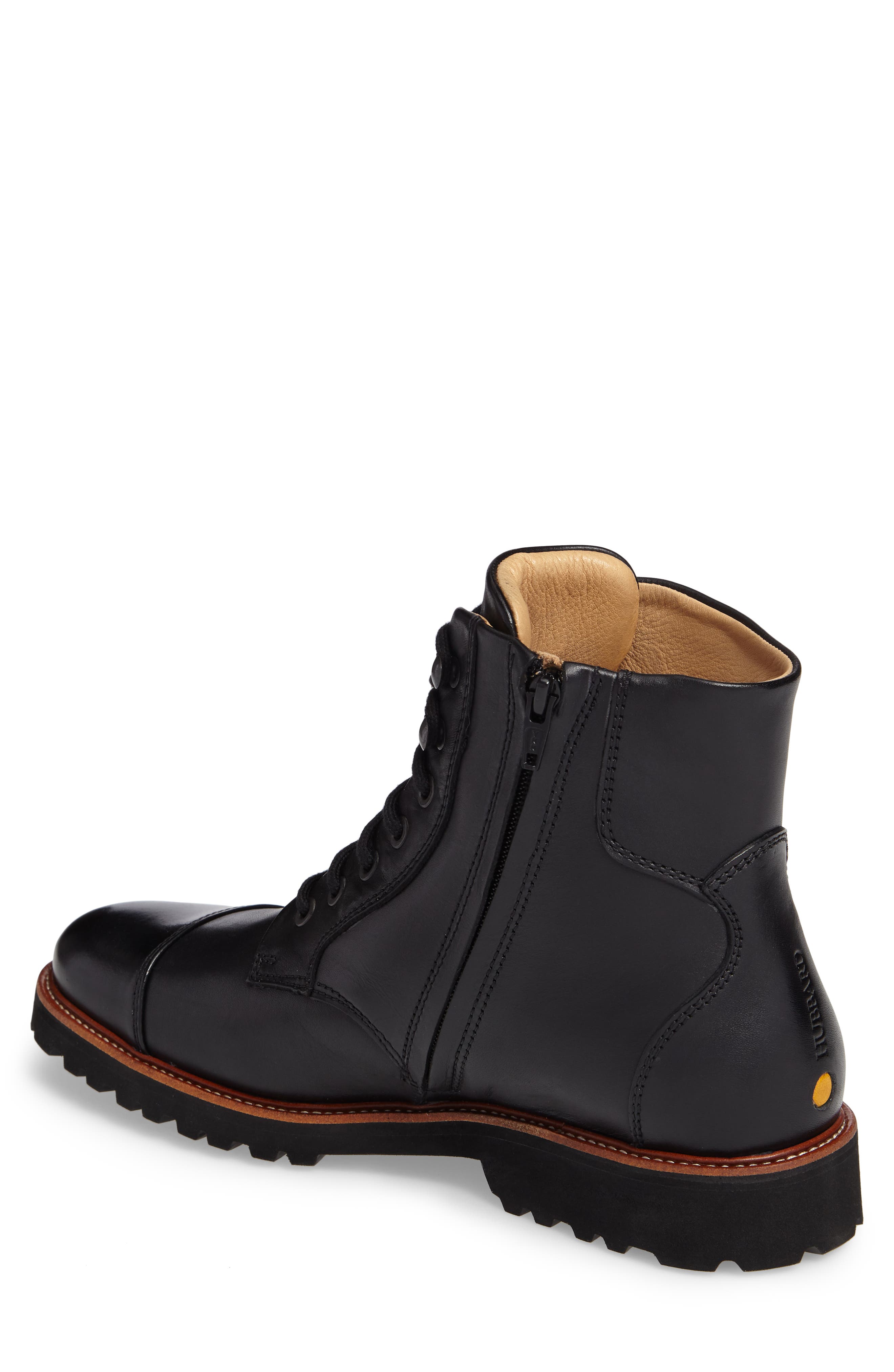 Samuel Hubbard Uptown Maverick Boot, Alternate, color, Black Leather